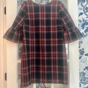 Vineyard Vines Red, Blue, Blue Plaid Dress
